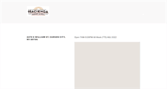 Desktop Screenshot of haciendamarket.com